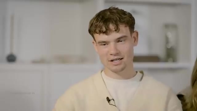 Jacob Trenskow tijdens een eerder interview met sc Heerenveen